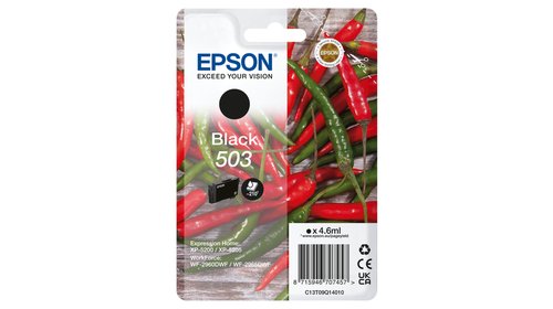 Epson Ink/503 chillies 4.6ml BK - Achat / Vente Consommable imprimante sur grosbill.com - 0
