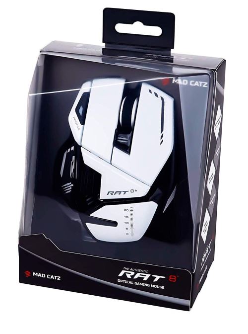 MAD CATZ R.A.T. 8+ Blanche - Souris PC MAD CATZ - grosbill.com - 4