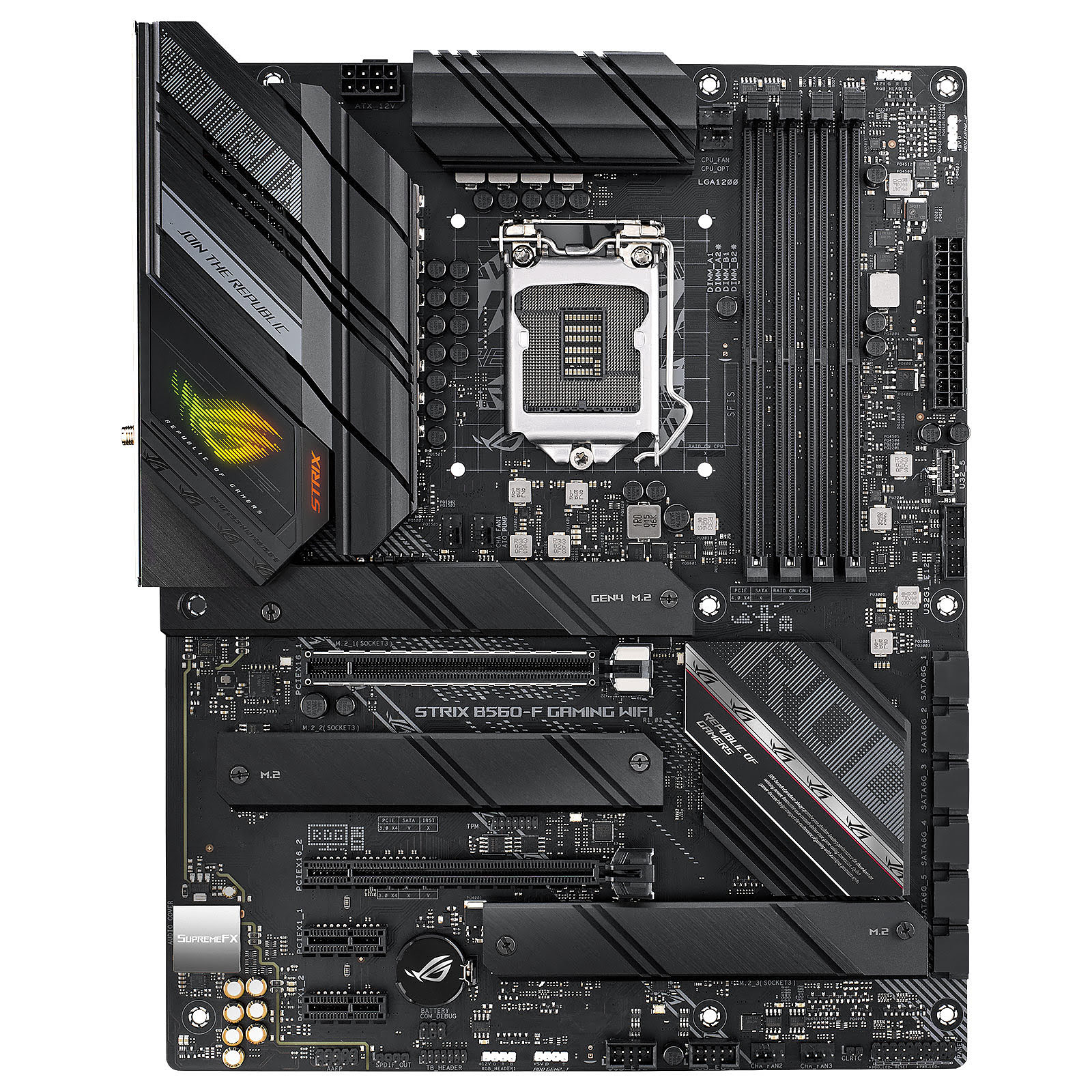 Asus ROG STRIX B560-F GAMING WiFi ATX  - Carte mère Asus - 3