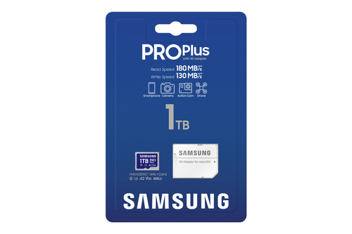 Samsung PRO Plus - Micro SDXC V30 - Carte mémoire Samsung - 4