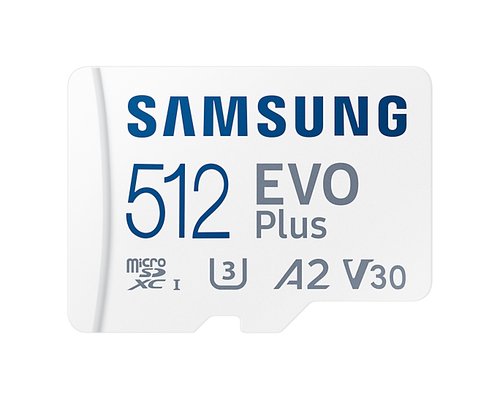 image produit Samsung EVO Plus - Micro SD 512Go V30 Grosbill