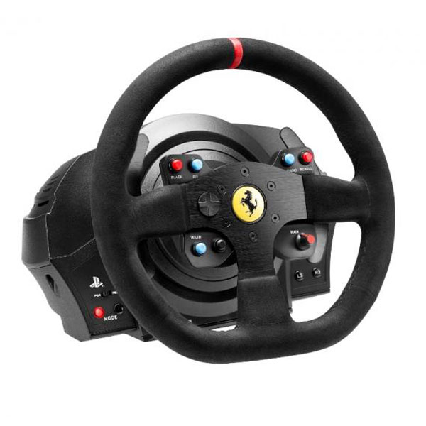 ThrustMaster T300 Ferrari Alcantara Edition (4160652) - Achat / Vente Base de volant Simracing sur grosbill.com - 1