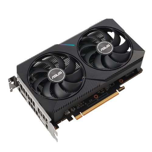 Asus ASUS DUAL-RX6400-4GB Dual AMD Radeon RX 6400 4Go GDDR6 PCIe 4.0 1xDP 1.4a 1xHDMI 2.1 - Carte graphique - 1