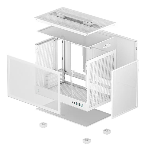 Deepcool CH160 Blanc Blanc - Boîtier PC Deepcool - grosbill.com - 3
