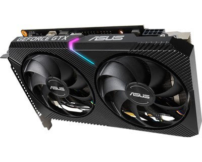 Asus DUAL-GTX1660S-O6G-MINI  - Carte graphique Asus - grosbill.com - 1