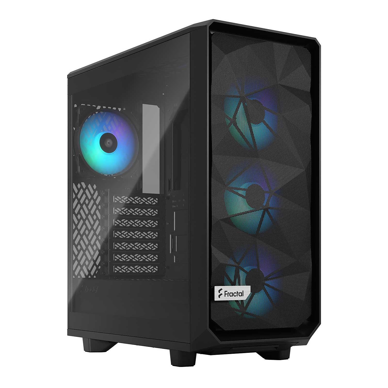 Fractal Design Meshify 2 RGB TG Light Black - MT/Sans Alim/ATX