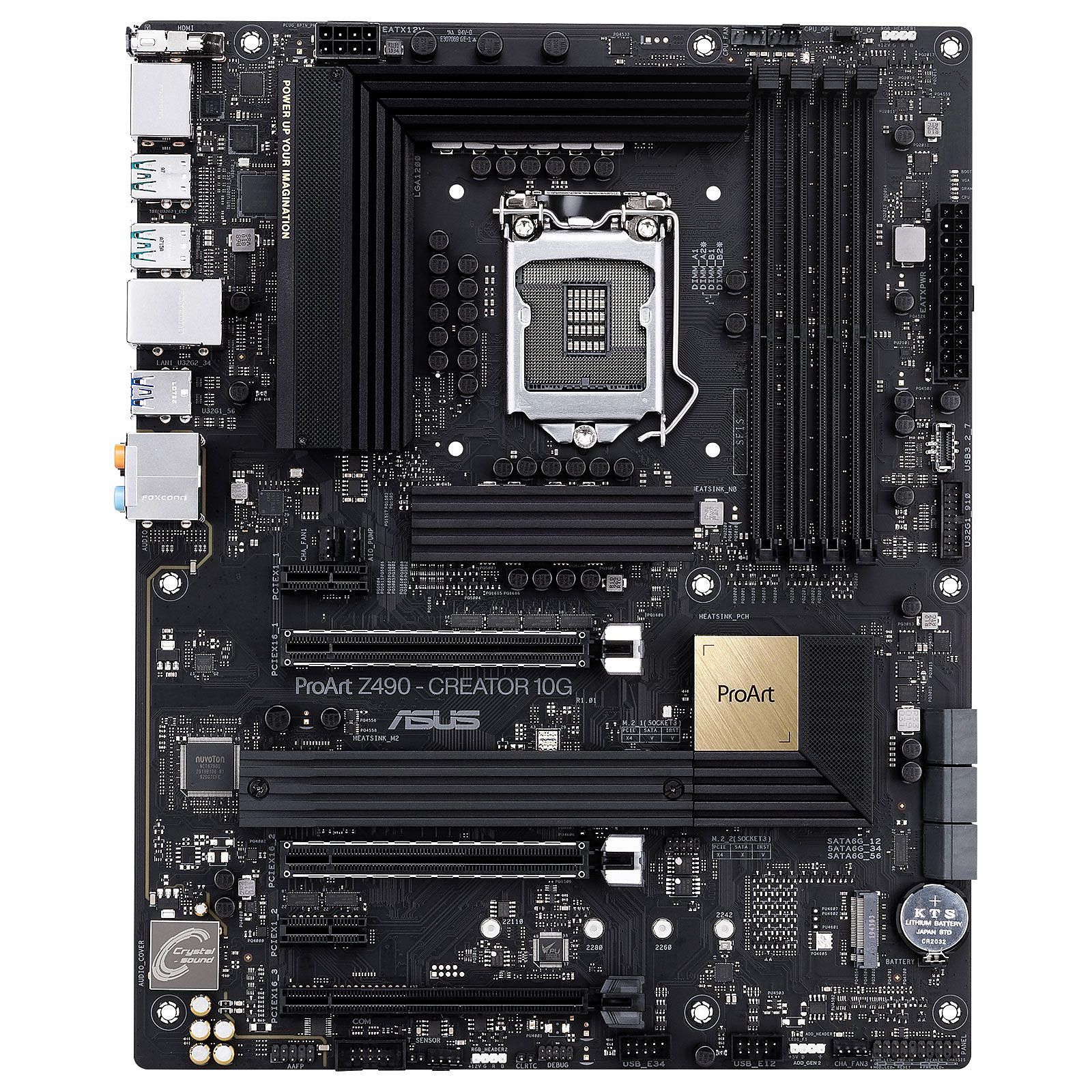 Asus PROART Z490-CREATOR 10G ATX  - Carte mère Asus - grosbill.com - 4
