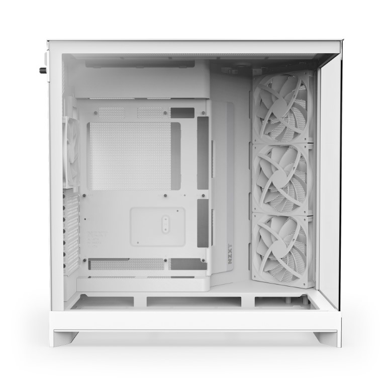 NZXT H9 Flow Blanc Blanc - Boîtier PC NZXT - grosbill.com - 1