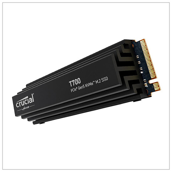 Crucial T700 rad  M.2 - Disque SSD Crucial - grosbill.com - 2