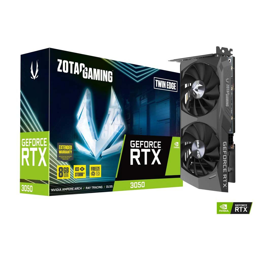 ZOTAC RTX 3050 TWIN EDGE LHR  - Carte graphique ZOTAC - 0