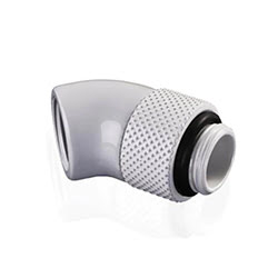 CONSTRUCTEUR Fitting coudé rotatif 45° blanc - 14mm