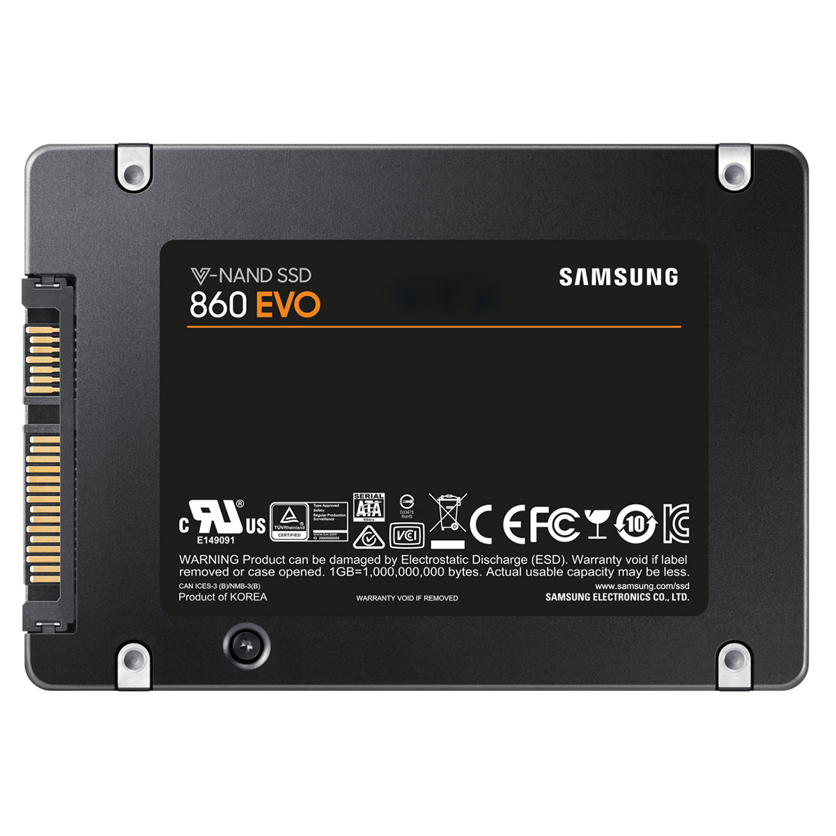 Samsung 860 EVO  SATA III - Disque SSD Samsung - grosbill.com - 1