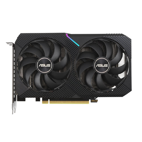 image produit Asus DUAL-RTX3060TI-O8G-MINI-V2 - RTX3060Ti/8G/HDMI/DP-Seconde Vie-Etat Satisfaisant Grosbill