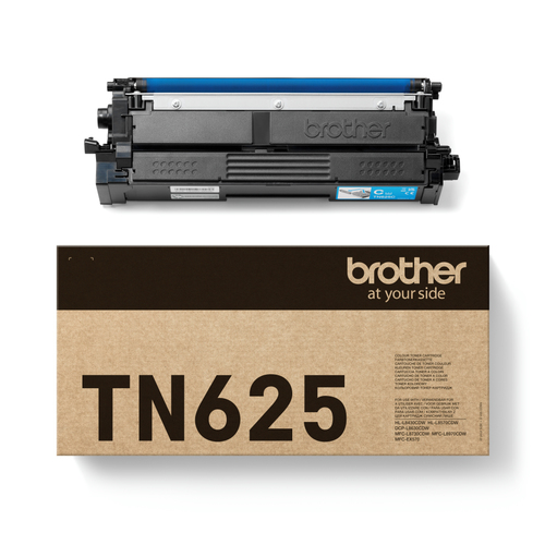 Cartouche toner laser TN625C - Cyan pour imprimante Laser Brother - 1