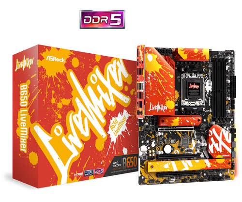 ASRock B650 LiveMixer - B650/AM5/DDR5/ATX