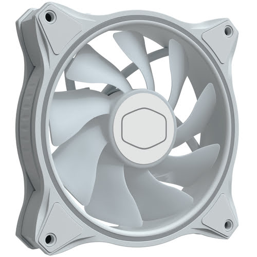 Cooler Master MasterFan MF120 Halo Blanc ARGB -MFL-B2DW-18NPA-R1 - Ventilateur boîtier - 4