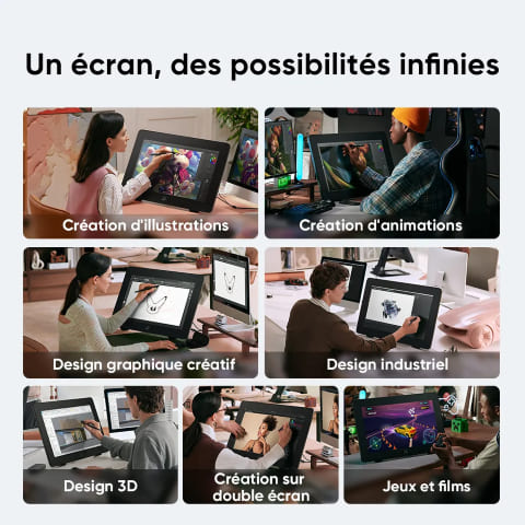 XPPEN Artist Pro 24 Gen 24K/5080LPI/24"/Noir - Tablette graphique - 3