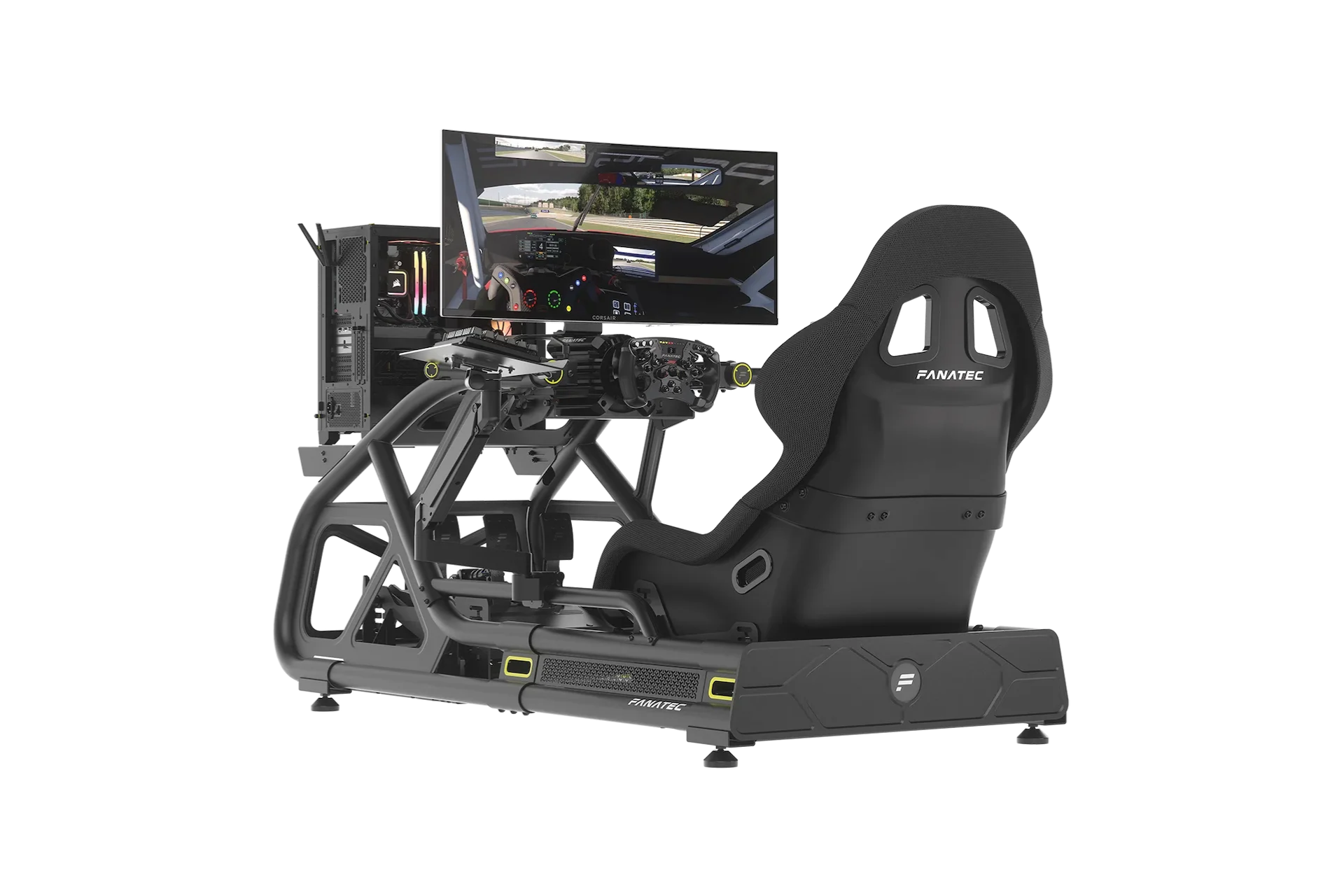 Fanatec ClubSport GT Cockpit - Noir - Siège Seul (CRD-9010003-WW) - Achat / Vente Chassis Simracing sur grosbill.com - 2