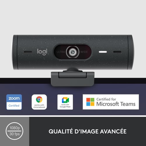 Logitech BRIO 500 HD - Webcam - grosbill.com - 7