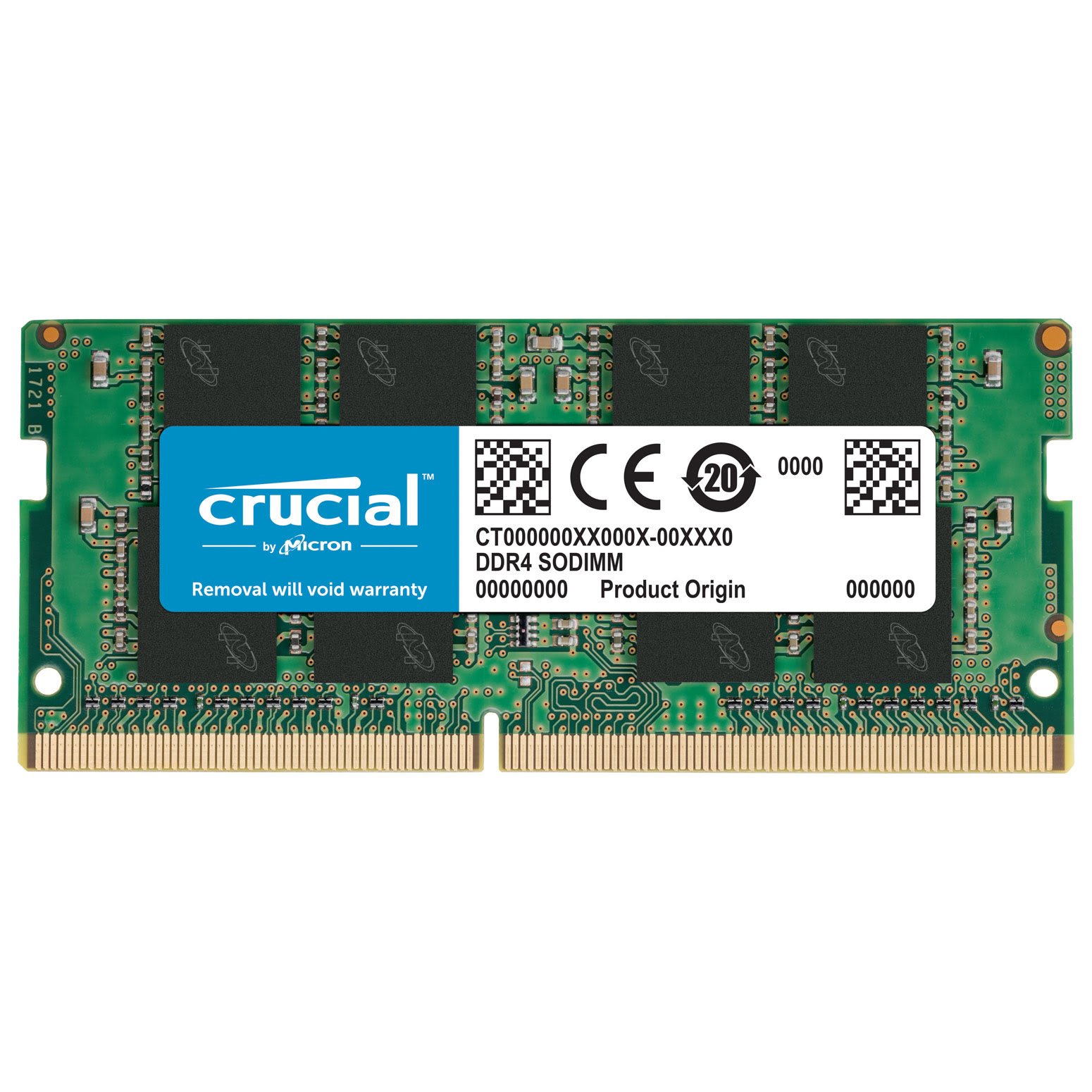 Crucial SO-DIMM 16Go DDR4 3200 CT16G4SFRA32A - Mémoire PC portable