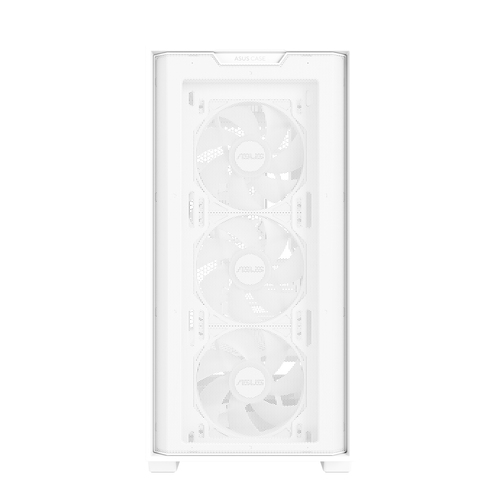 Asus A21 PLUS TG ARGB Blanc Blanc - Boîtier PC Asus - grosbill.com - 1