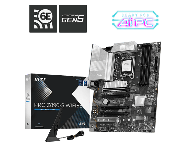 MSI PRO Z890-S WIFI6E ATX  - Carte mère MSI - grosbill.com - 0