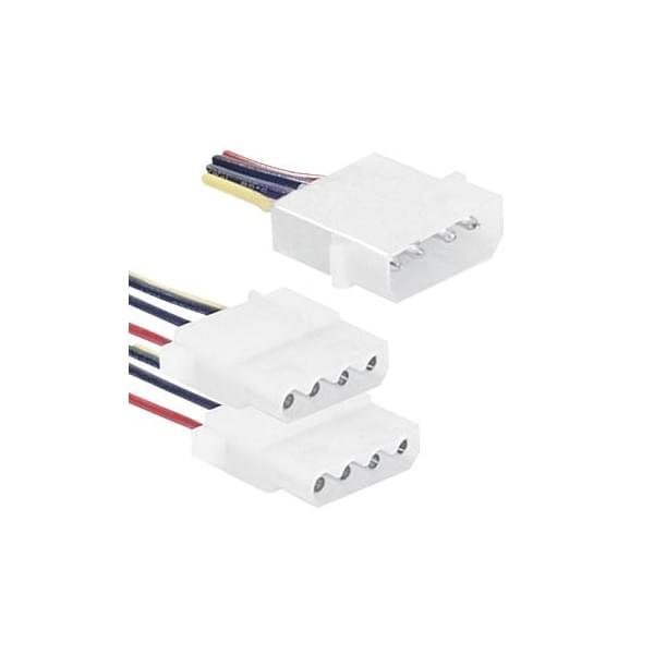 Doubleur Alimentation molex en Y 5'1/4  - Connectique PC - 0