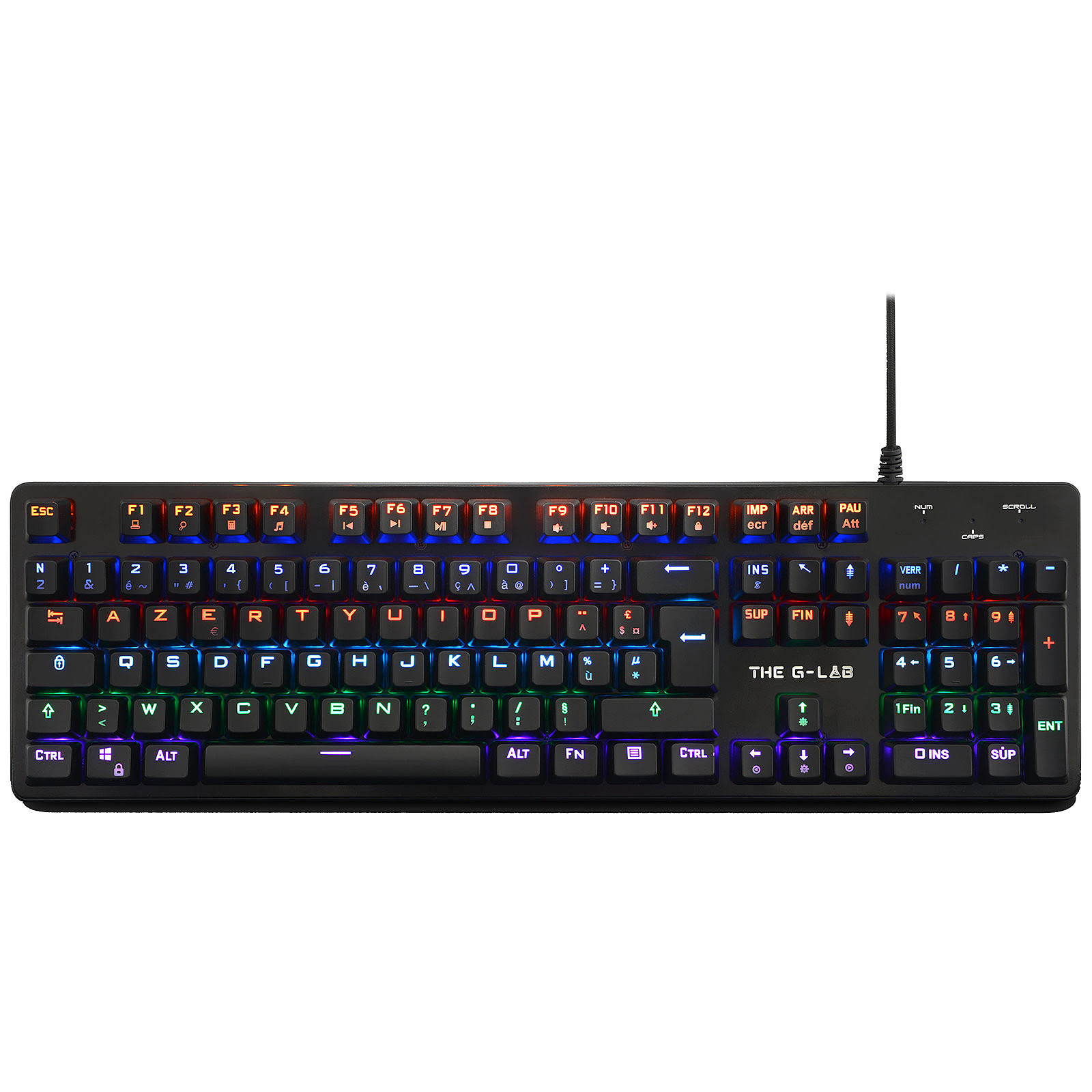 The G-LAB Keyz Carbon-V3 - Clavier PC The G-LAB - grosbill.com - 0