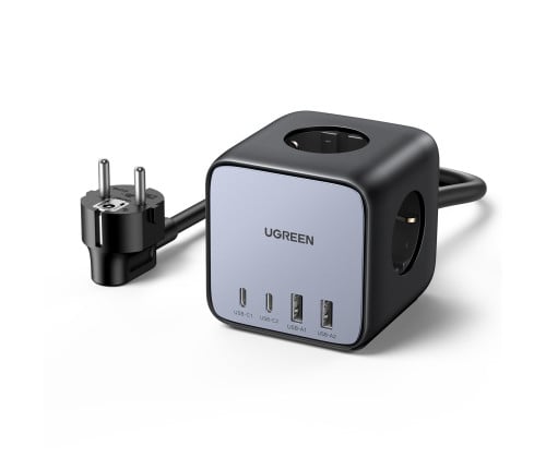 UGREEN Station de charge cube 7 ports - 65W - Noir/Gris (60113) - Achat / Vente Chargeur sur grosbill.com - 2