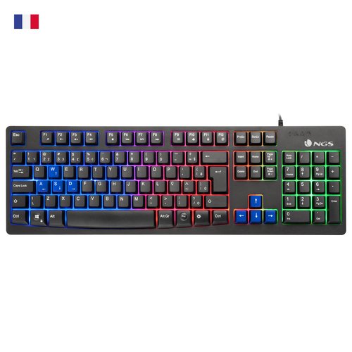 NGS GKX-300 (Francés), AZERTY Noir