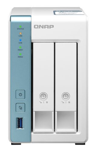 Qnap QNAP TS-231P3-2G/2-bay Desktop Tower