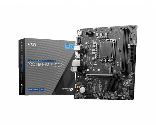 MSI PRO H610M-E DDR4 - H610/LGA1700/DDR4/mATX