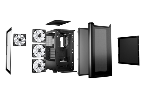 be quiet! Pure Base 501 DX Noir Noir - Boîtier PC be quiet! - 2