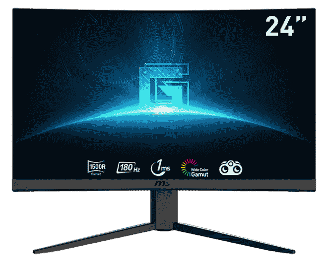 MSI 24 pouces  9S6-3BA01T-050 - Ecran PC MSI - grosbill.com - 0