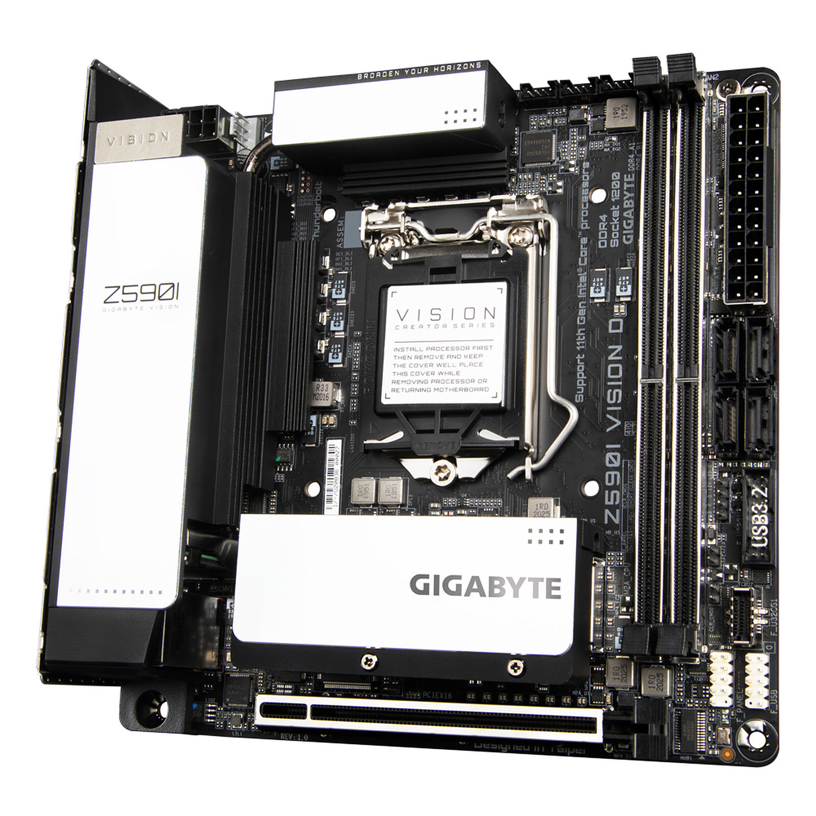 Gigabyte Z590I VISION D Mini-ITX  - Carte mère Gigabyte - 2