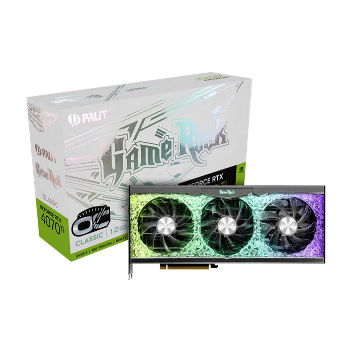 Palit GeForce RTX 4070Ti GameRock Classic OC 12G - Carte graphique - 0