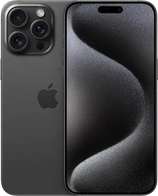 Apple iPhone 15 Pro Max - Titane Noir 256Go - Téléphonie Apple - 0