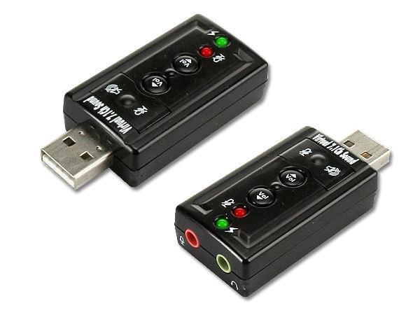 Grosbill mini carte son USB entrée/sortie Jack  Virtual 7.1 - Carte son - 0