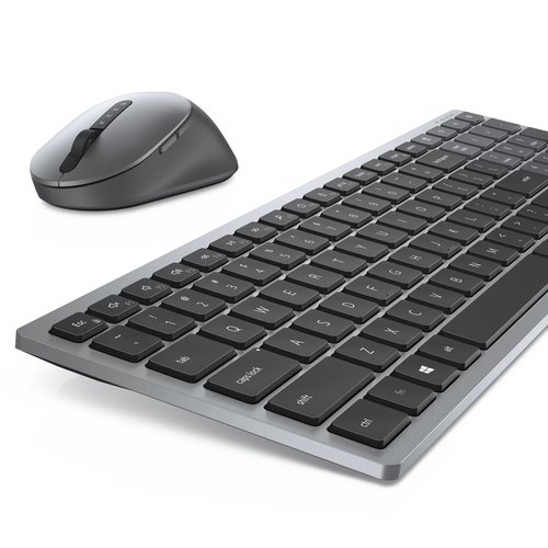 Clavier et souris sans fil multipériphérique - KM7120W - français (AZERTY) Gris - Achat / Vente sur grosbill.com - 8