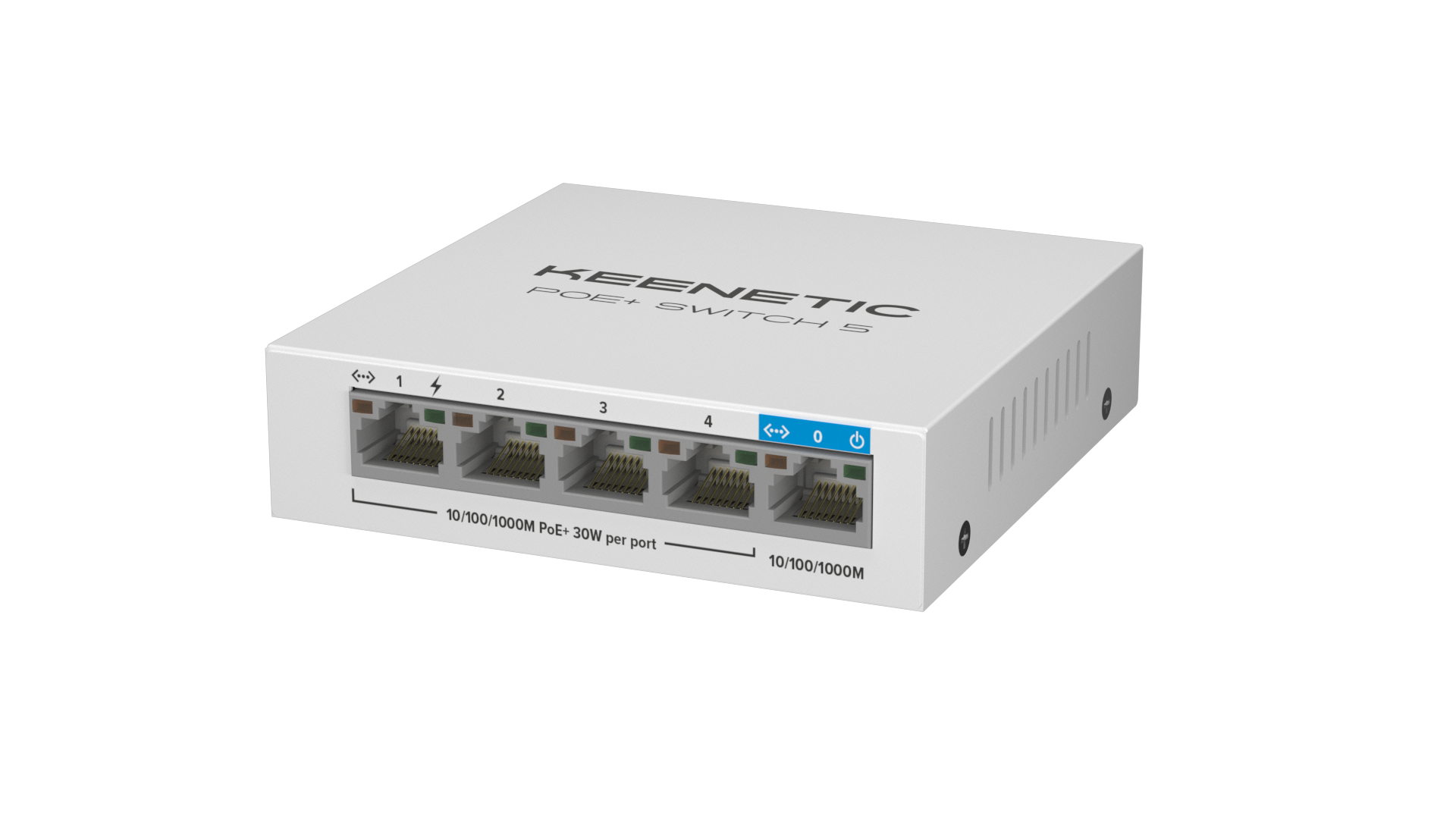KEENETIC 5 Ports 10/100/1000 - 4 Ports PoE+ - KN-4610-01-EU