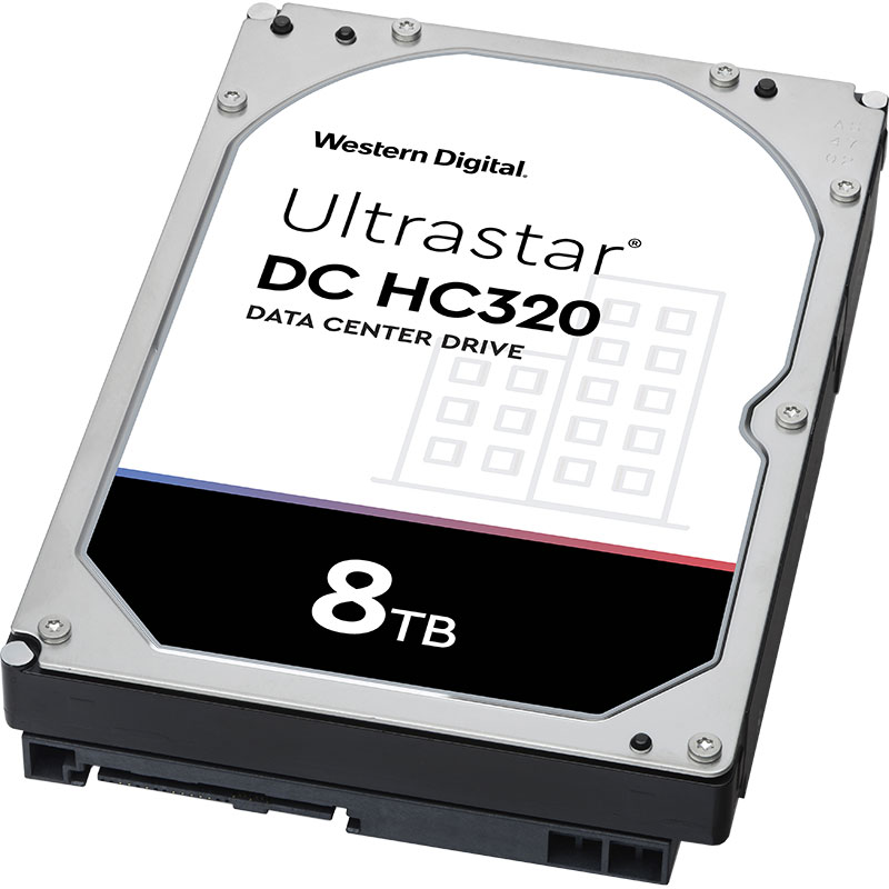 WD 8To SATA III 256Mo Ultrastar Data Center HC320 - Disque dur 3.5" interne - 2