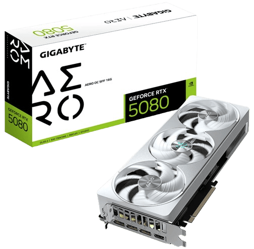 Gigabyte GeForce RTX 5080 AERO OC SFF 16G-Seconde Vie-Etat Satisfaisant - Carte graphique - 0