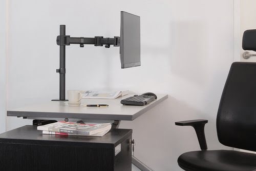 Desk Mount 10-30" Clamp/Grommet BLACK - Achat / Vente sur grosbill.com - 8