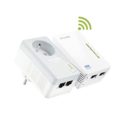 image produit TP-Link  TL-WPA4225KIT (500Mb) WiFi avec prise - Pack de 2 Grosbill