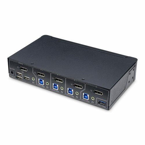 4-PORT DP KVM SWITCH - 4K 60HZ - Achat / Vente sur grosbill.com - 1