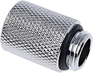 Alphacool Eiszapfen connecteur Mâle-Femelle 20mm G1/4 Argent