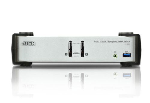 Commutateur KVM DisplayPort/2xUSB 3.0# - Commutateur Aten - 2