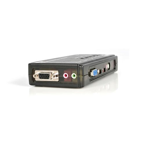 4 Port USB KVM Switch w/Audio & Cables - Achat / Vente sur grosbill.com - 2