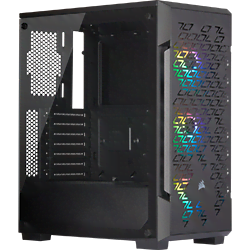 image produit Corsair iCUE 220T RGB Airflow Tempered Glass Black-Seconde Vie-Bon Etat Grosbill