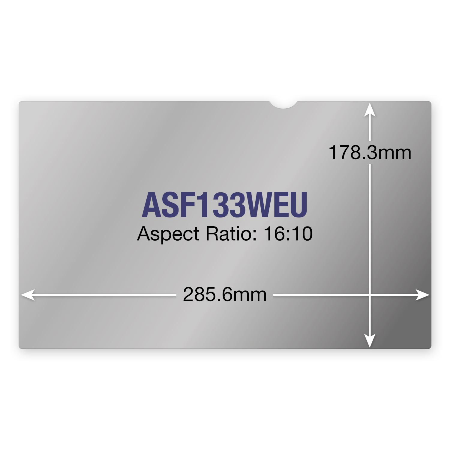 ASF133WEU Filtre de confidentialité 13.3" (16:9)  - Accessoire écran - 1